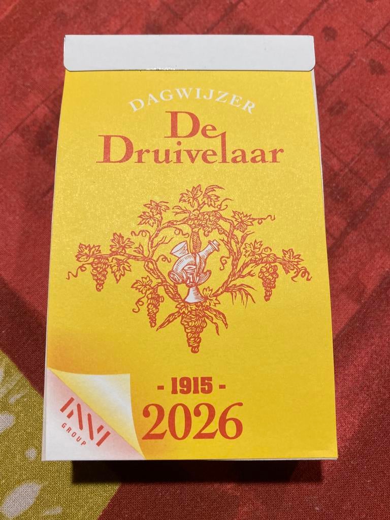 Scheurkalender De Druivelaar 2026, Diversen, Kalenders, Ophalen, Nieuw