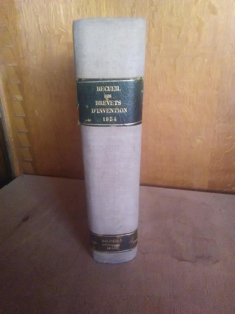 Ancien livre recueil des brevets d invention 1932, Enlèvement ou Envoi, Utilisé, Autres sciences