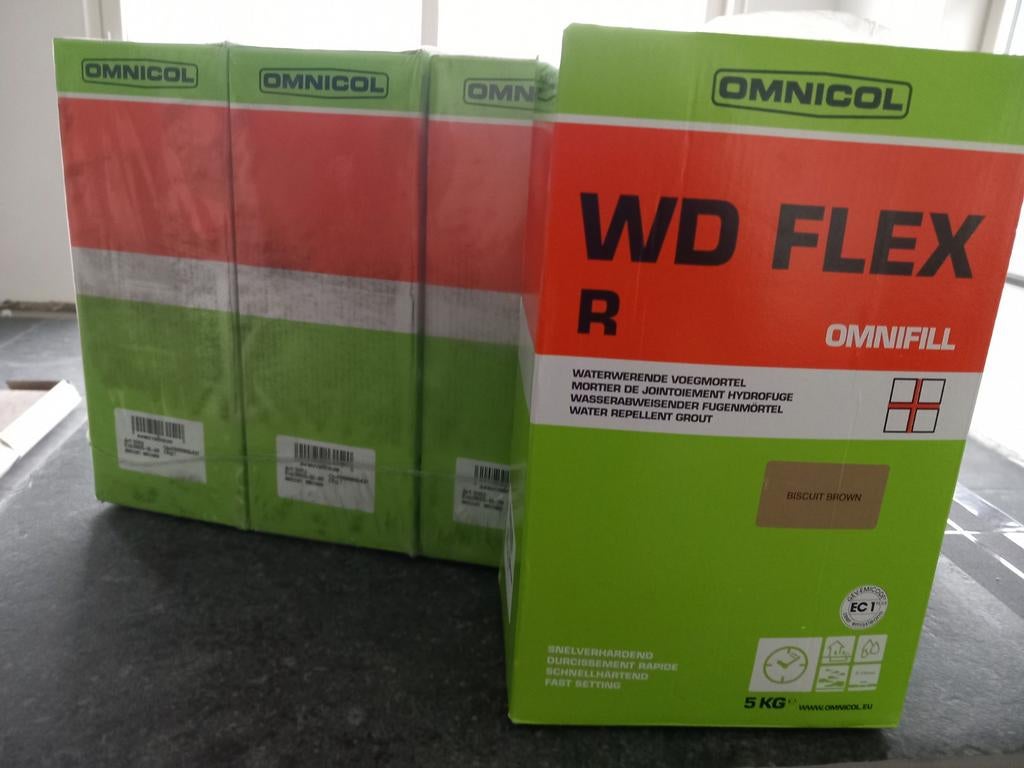 Omnicol voegmortel 4 dozen, Ophalen