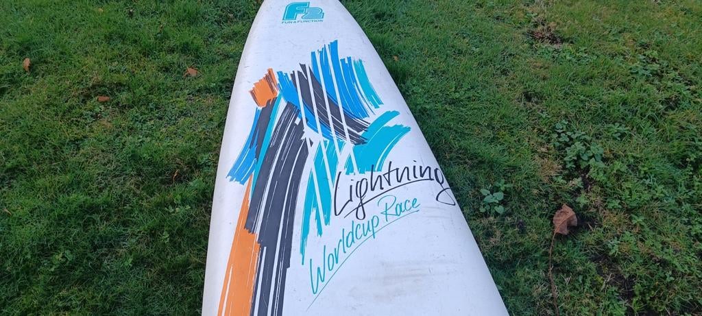 F2 Lightning Worldcup Race met carbon zwaard, Watersport en Boten, Ophalen, Gebruikt, 300 cm of meer