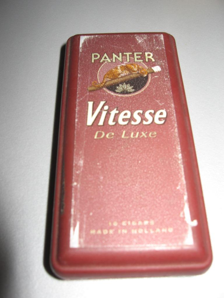 Antieke luxe Panter „Vitesse” sigarenkist uit de jaren 60/70, Ophalen of Verzenden, Zo goed als nieuw