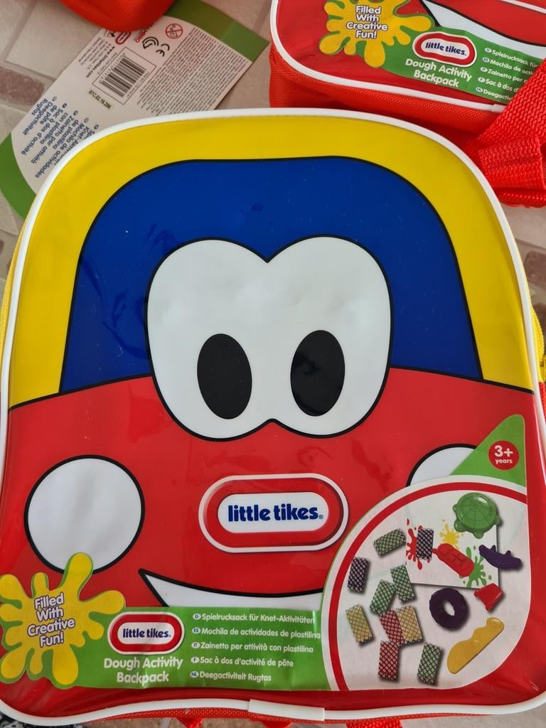 Little tikes rugzak met plasticine en vormen, Kinderen en Baby's, Speelgoed | Educatief en Creatief, Ophalen of Verzenden, Nieuw