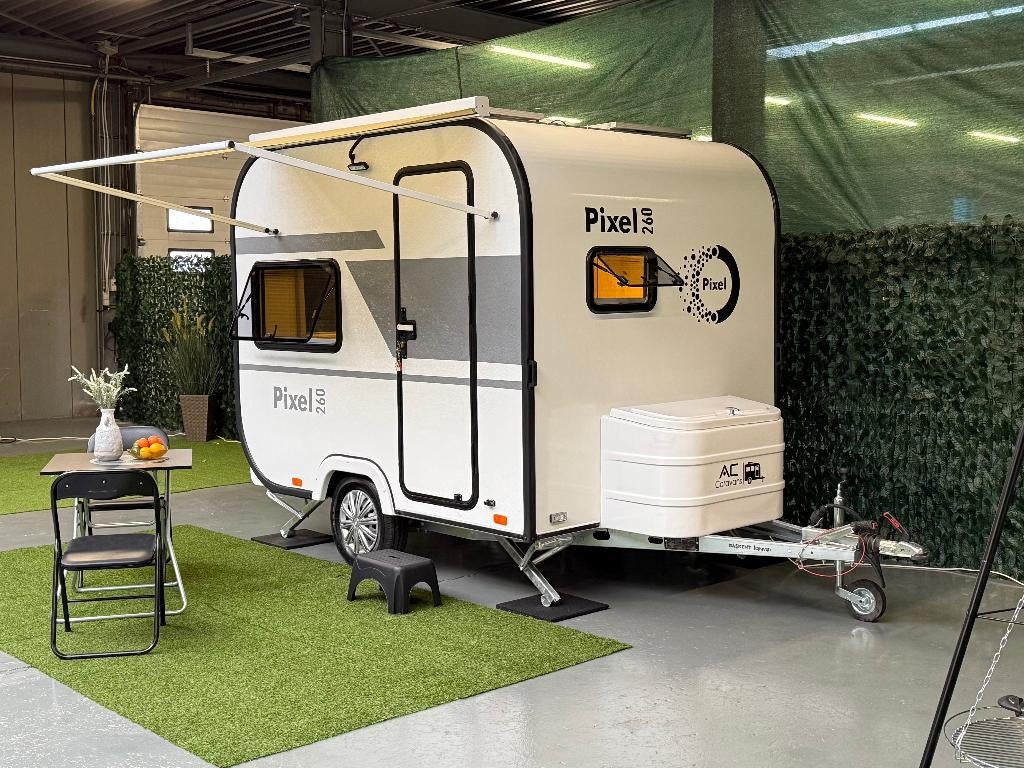 ✅PIXEL 260 - 2025 - NIEUW - ZONNEPANEEL - 3PERSOONS - 440KG, Autres marques, Panneau solaire, Entreprise, Lit transversal