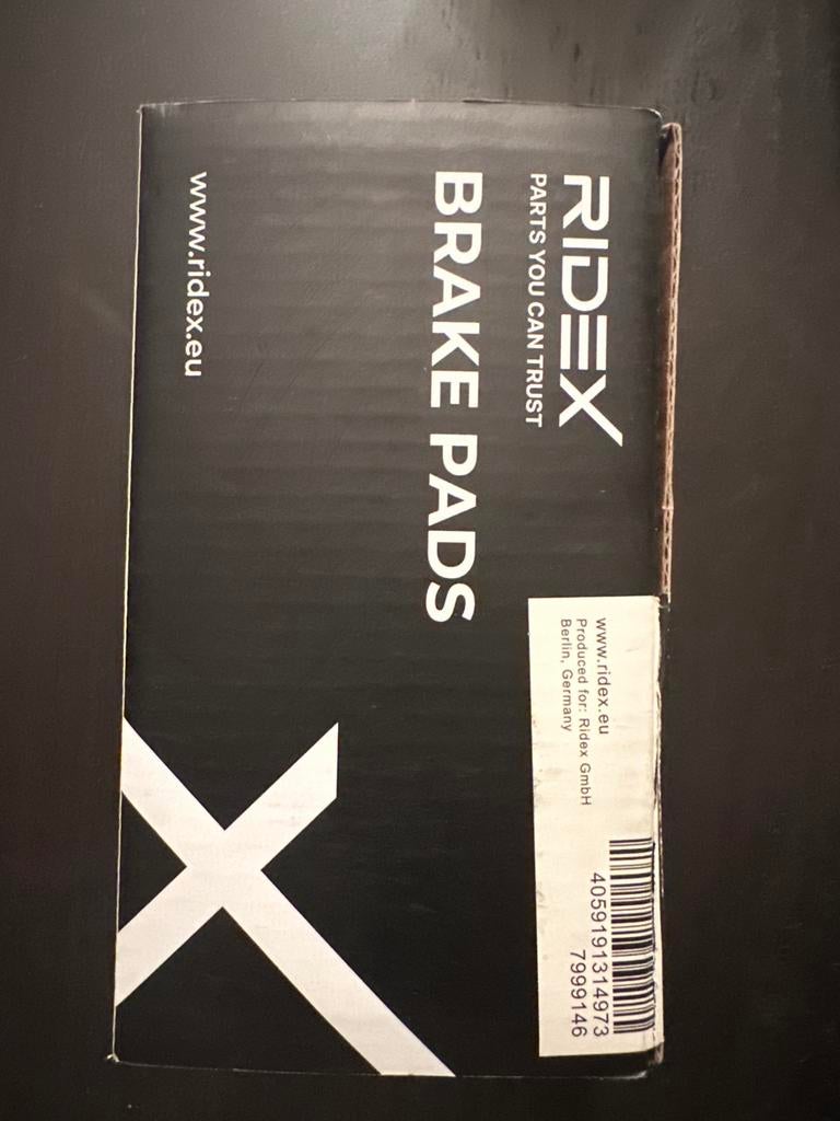 Plaquettes de frein AVANT – NEUVES – jamais utilisées, Enlèvement