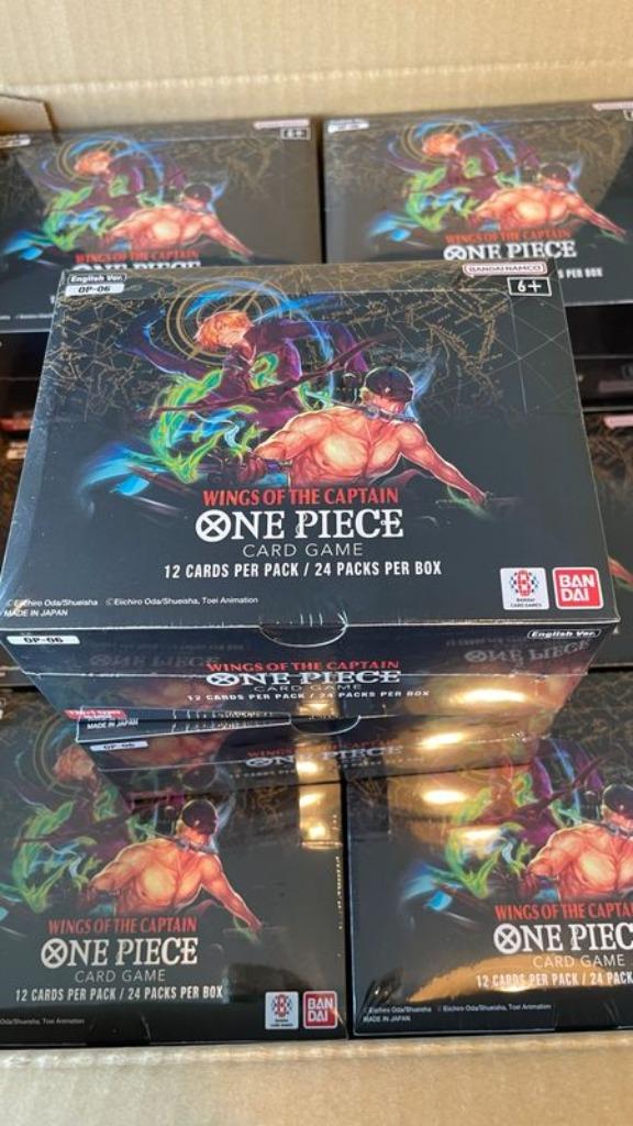 One Piece Card Game : OP-06 Wings Of The Captain, Hobby en Vrije tijd, Verzamelkaartspellen | Yu-gi-Oh!, Nieuw, Boosterbox, Foil