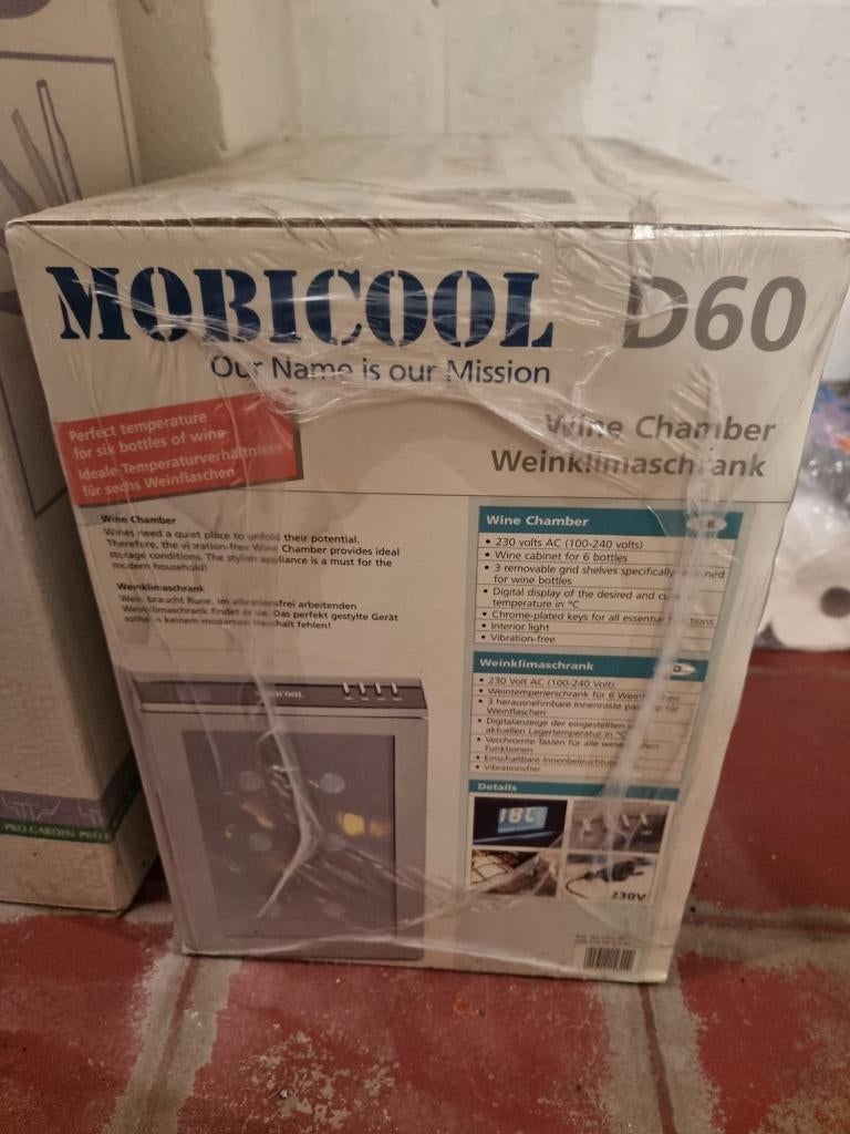 Wijnkoeler Mobicool D60 nieuw, Ophalen, Nieuw