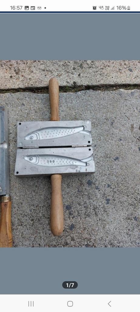 Loodmal 3 stuks, Ophalen