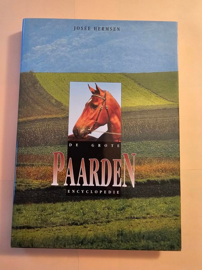 J. Hermsen - DE GROTE PAARDEN ENCYCLOPEDIE, Ophalen of Verzenden, Zo goed als nieuw, J. Hermsen