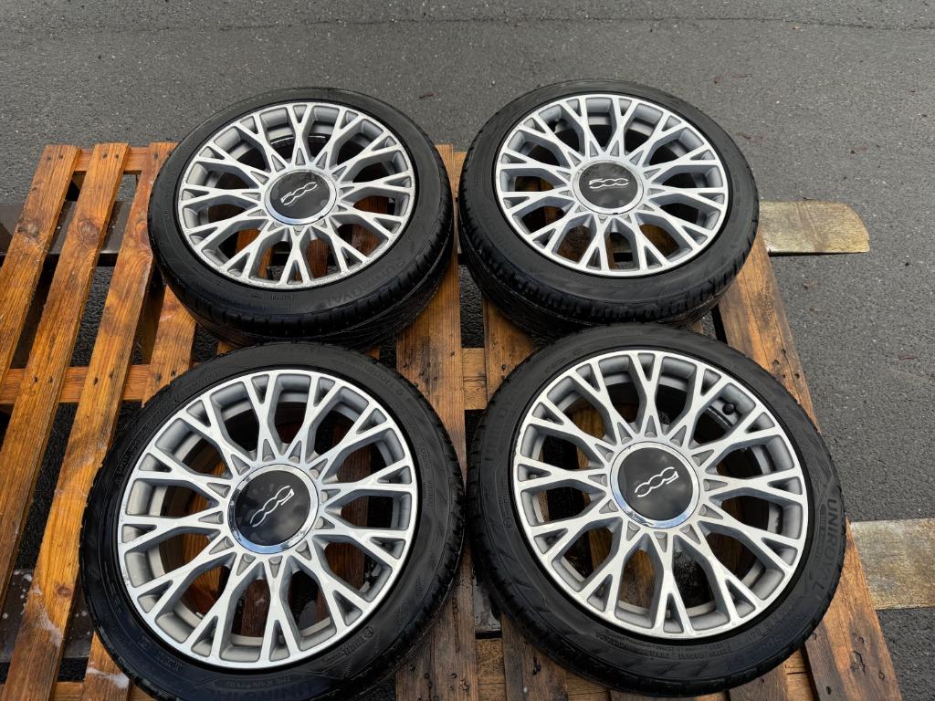 Roues alu Fiat 500, Autos : Pièces & Accessoires, Enlèvement, Utilisé, Fiat