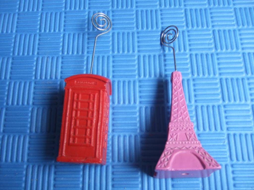 porte photo tour Eifel et cabine téléphonique londres cadre, Comme neuf