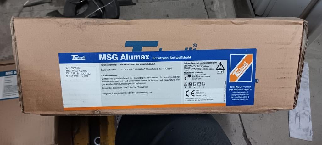 Fil de soudage en aluminium