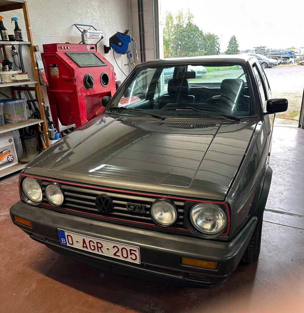 Volkswagen Golf 2 GTI (1992), Autos, Cuir, Achat, Boîte manuelle, Entretenue par le concessionnaire