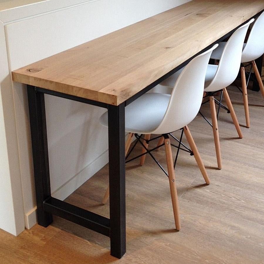 Eikenhout | wandplank | eiken plank | 40mm | werkblad recht, Huis en Inrichting, Ophalen, Nieuw