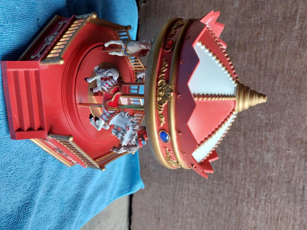 Kerst carrousel, Ophalen of Verzenden, Zo goed als nieuw