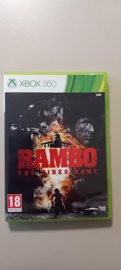 Jeu X-Box 360 Rambo, Enlèvement ou Envoi, Utilisé