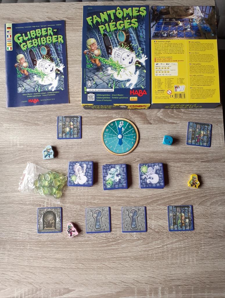 Jeu Haba - fantômes piégés, Enlèvement, Comme neuf, Haba
