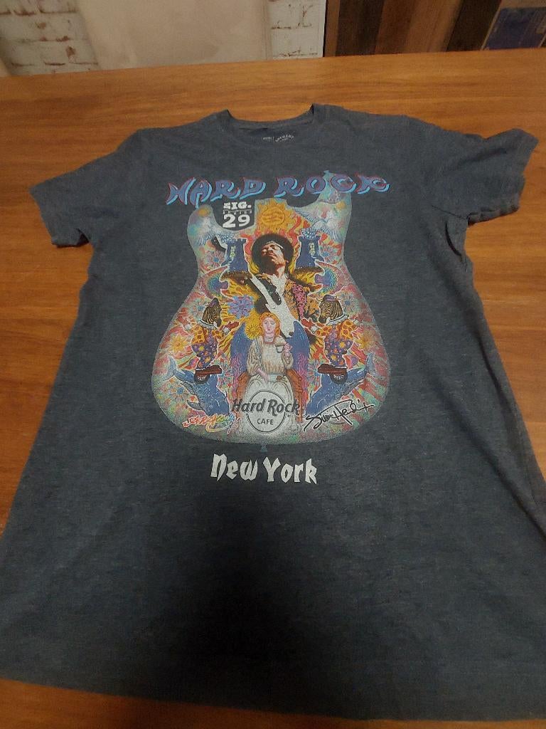 HARDROCK CAFÉ NEW YORK SIG.SÉRIES JIMI HENDRIX, Kleding | Heren, T-shirts, Ophalen of Verzenden, Zo goed als nieuw, Maat 48/50 (M)