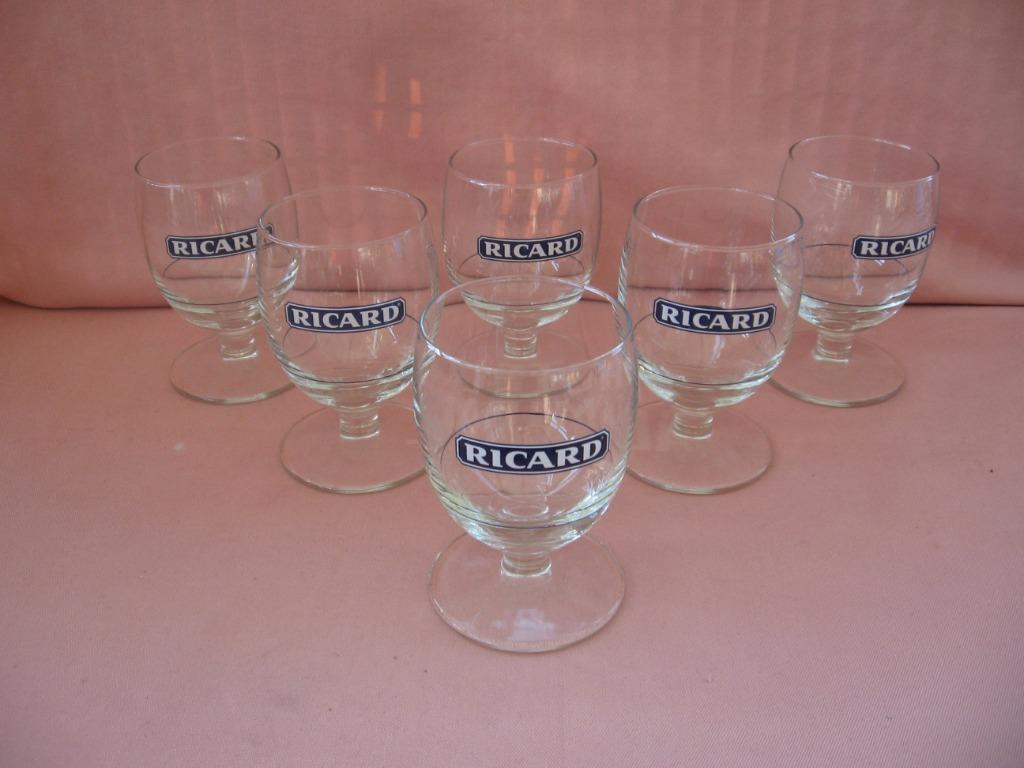 Ricard ballon groot RICARD wit in blauwe rechthoek, Ophalen of Verzenden, Zo goed als nieuw, Gebruiksvoorwerp