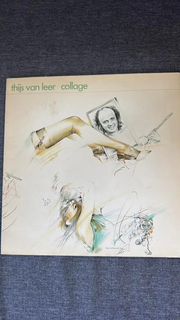 Thijs Van Leer : collage, Ophalen of Verzenden, Gebruikt