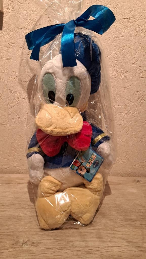 Grote Disney knuffel Donald Duck (nieuw), Ophalen of Verzenden, Nieuw, Eend