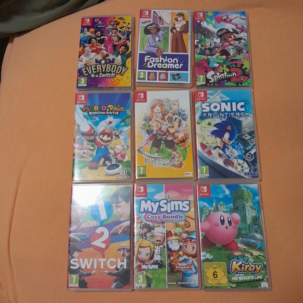 Lot 9 jeux switch, Consoles de jeu & Jeux vidéo, Jeux | Nintendo Switch, Enlèvement ou Envoi