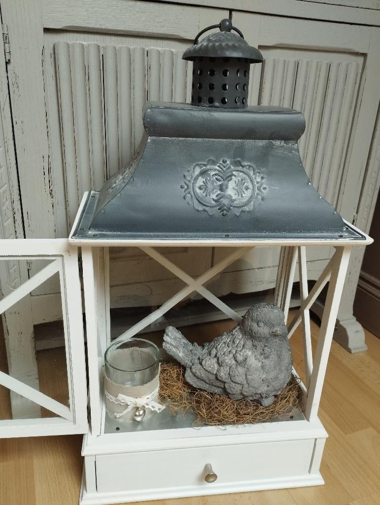 Windlicht kandelaar compleet Pasen voorjaar, Diversen, Pasen, Ophalen