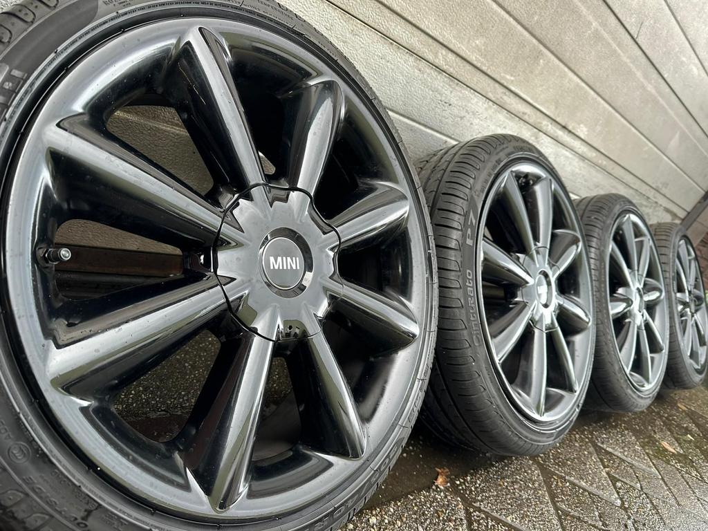 Orginele 18 inch Mini Cooper S JCW Cabrio F56 F55 F57 velgen, 18 inch, Gebruikt, -, -