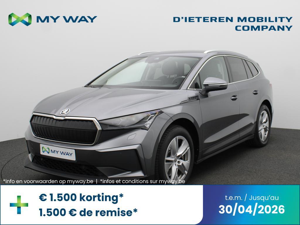 Skoda Enyaq Enyaq 82 kWh 80, Autos, Skoda, Achat, Cruise Control, Automatique, https://public.car-pass.be/vhr/31389f4e-08aa-4abf-8504-5ebb0cb27e45