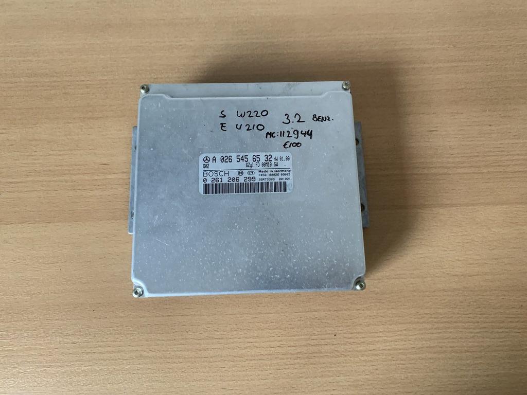 ECU mercedes E klasse S klasse W210 W220 3.2 benzine 112944, Gebruikt, -, Ophalen of Verzenden, -