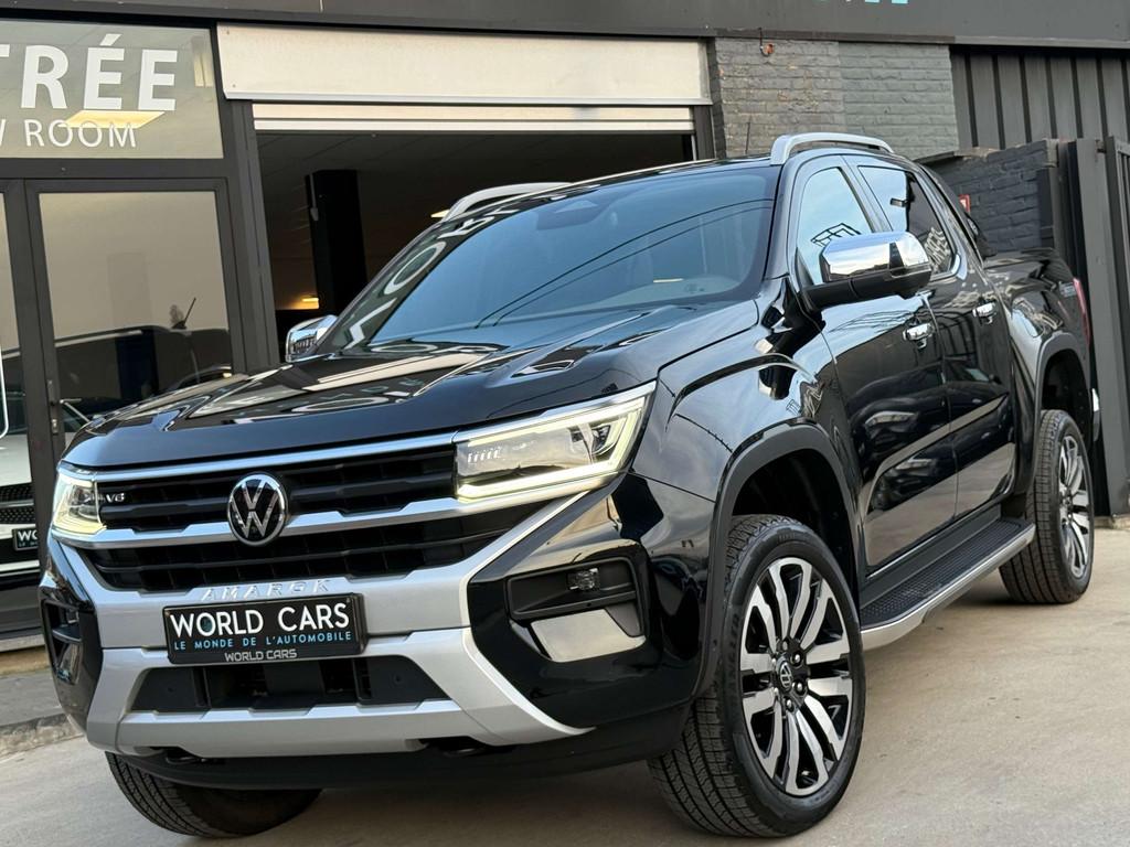 Volkswagen Amarok 3.0 V6 TDi 4MOTION AVENTURA RIDEAU ELEC. F, Cuir, Achat, Noir, 6 cylindres