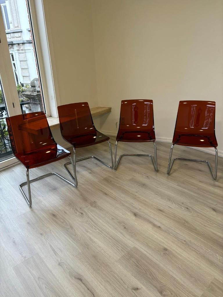 Eettafel + stoelen, Huis en Inrichting, Ophalen, Nieuw, 4 tot 6 stoelen