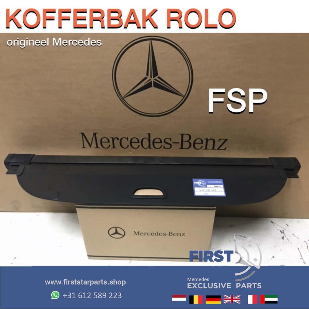 W117 X117 CLA SHOOTINGBRAKE KOFFERBAK ROLO BAGAGE ROLGORDIJN, Auto-onderdelen, Interieur en Bekleding, Mercedes-Benz, Gebruikt