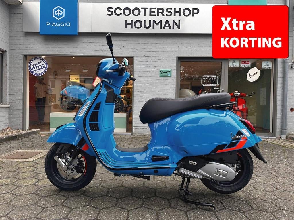 Vespa GTS 125cc SUPER SPORT BLU ECLETTICO (nr.07), Vélos & Vélomoteurs, Scooters | Vespa, Neuf, Essence, 125 cm³, Autres modèles