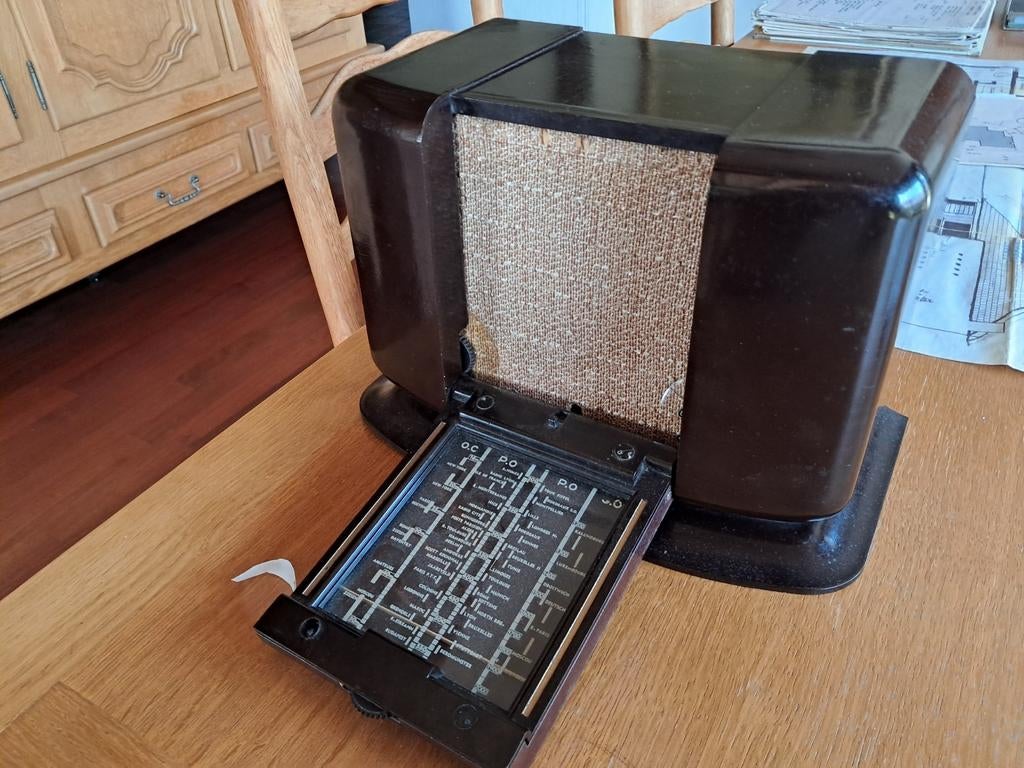 Vintage radio jaren 1940-50, Ophalen