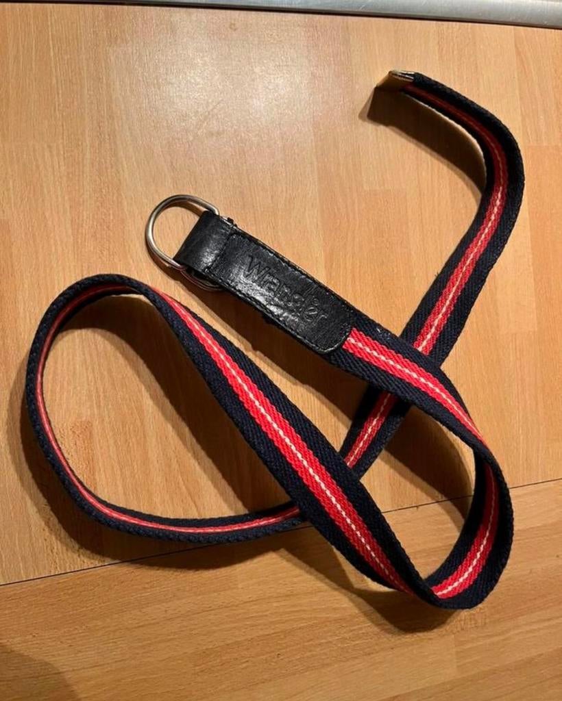 Riem Wrangler vintage, Kleding | Dames, Riemen en Ceinturen, Verzenden, Gedragen, Rood