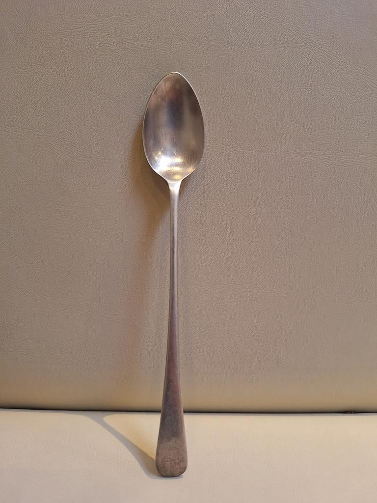 Cuillère à glace en métal argenté, Antiquités & Art, Enlèvement ou Envoi