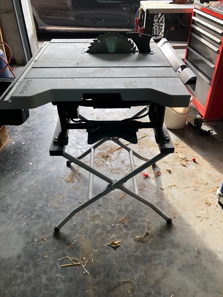 tafelcirkelzaag, Cirkelzaag, 70 mm of meer, Ophalen of Verzenden, Zo goed als nieuw