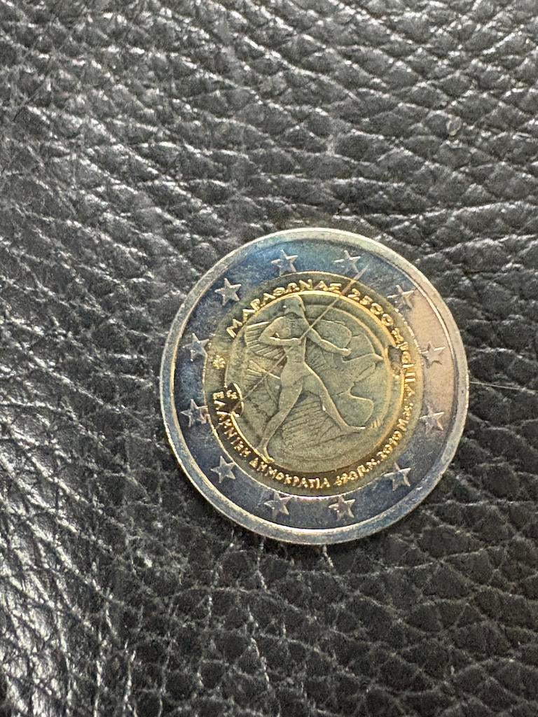 Marathon à 2 euros 2010 - Grèce, Enlèvement ou Envoi, Grèce, 2 euros, Monnaie en vrac