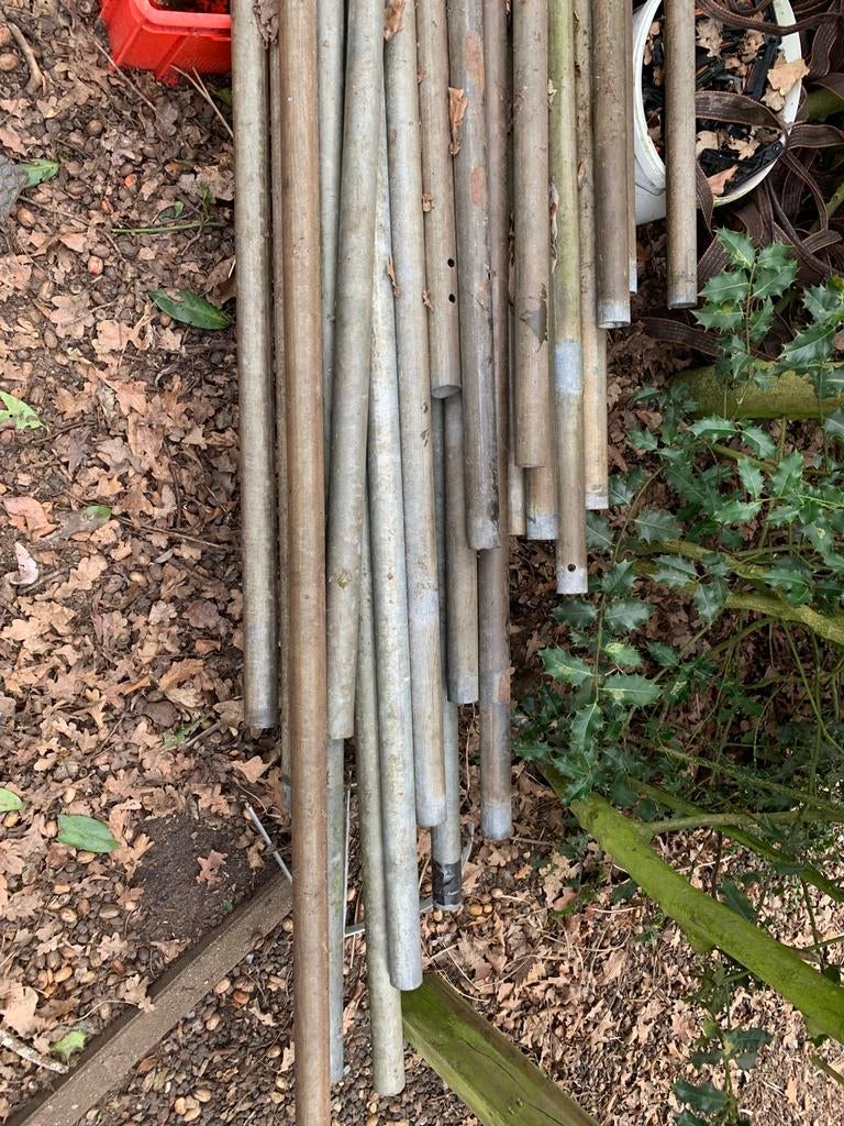 Metalen Voliere palen, Enlèvement, Comme neuf