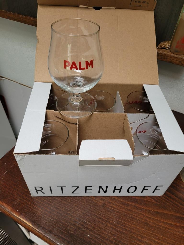 Palmglas, Verzamelen, Glas en Drinkglazen, Ophalen of Verzenden
