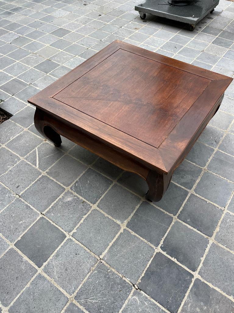 koloniale salontafel, Huis en Inrichting, Ophalen, Gebruikt, 50 tot 100 cm, Koloniaal