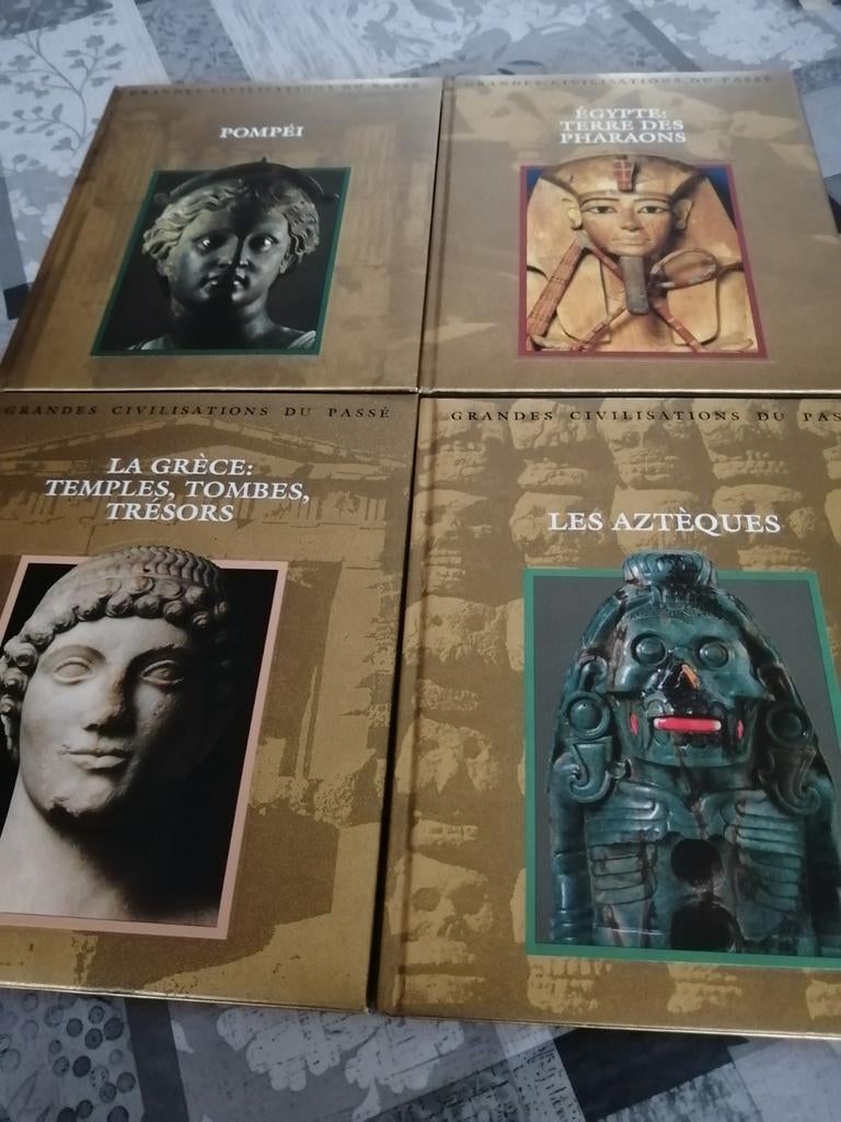 8 volumes grandes civilisations du passé éditions time life, Livres, Enlèvement
