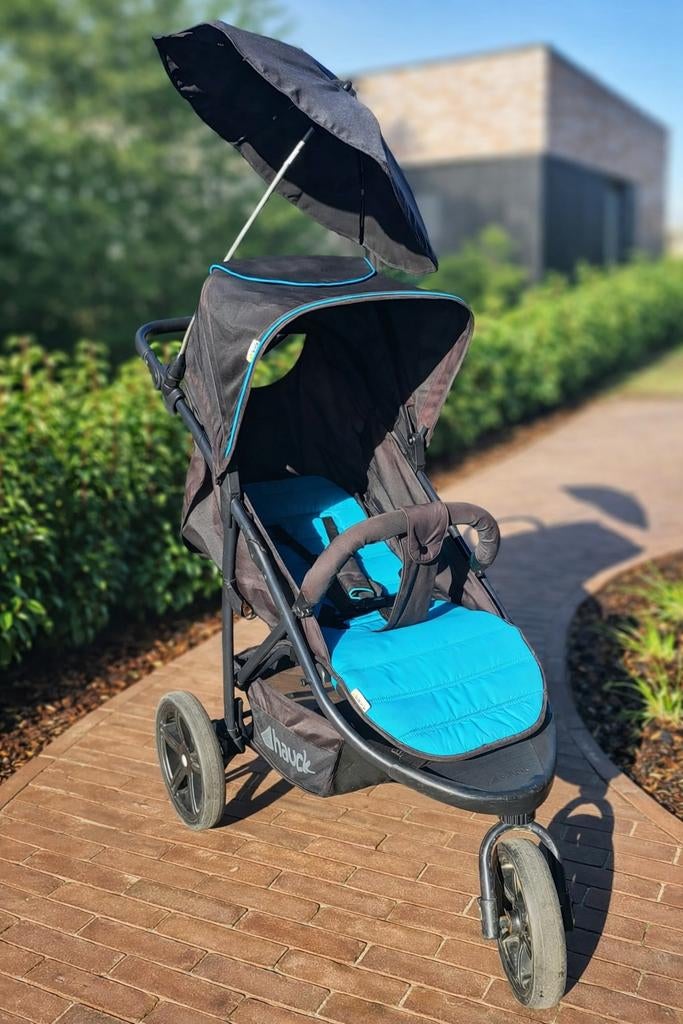 Kinderwagen/ buggy merk Hauck Rapid 3 inclusief parasol, Kinderen en Baby's, Ophalen, Verstelbare rugleuning