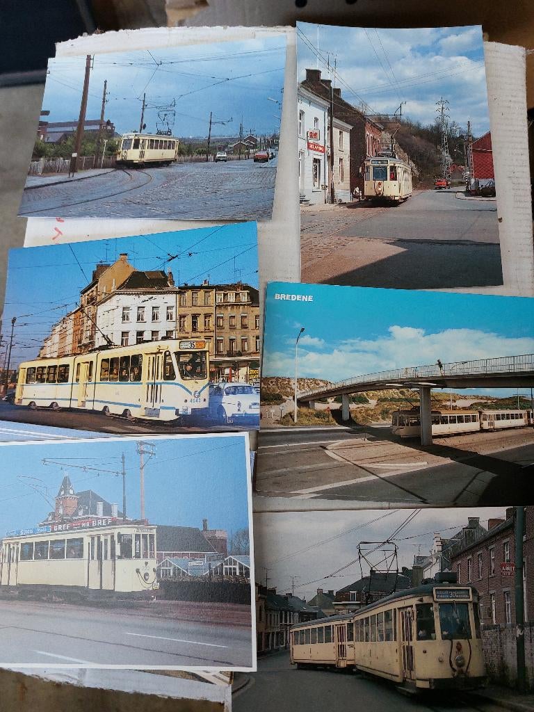 Postkaarten van de tram, Ophalen, 1960 tot 1980, Ongelopen