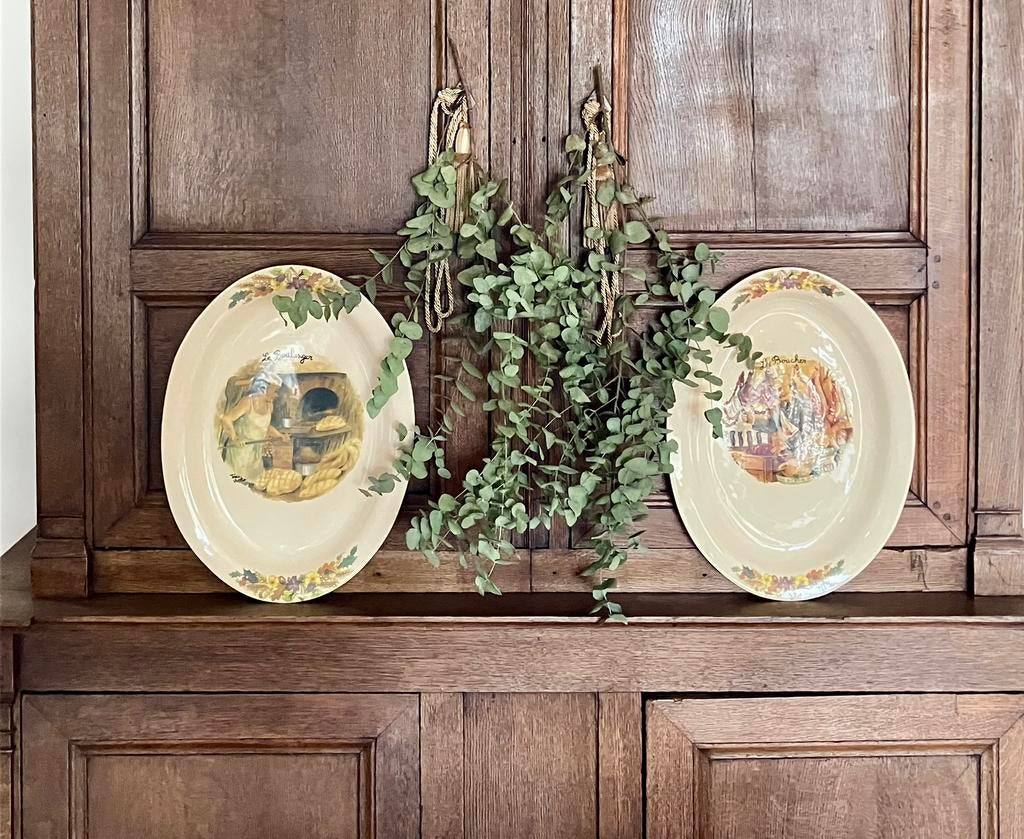 Vintage borden landelijk TERRA VECCHIA, Huis en Inrichting, Ophalen of Verzenden