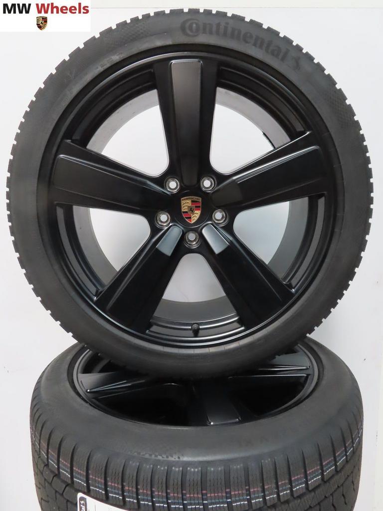 Originele Porsche Cayenne coupe 22 inch velgen winterbanden, Gebruikt, -, 285 mm, -