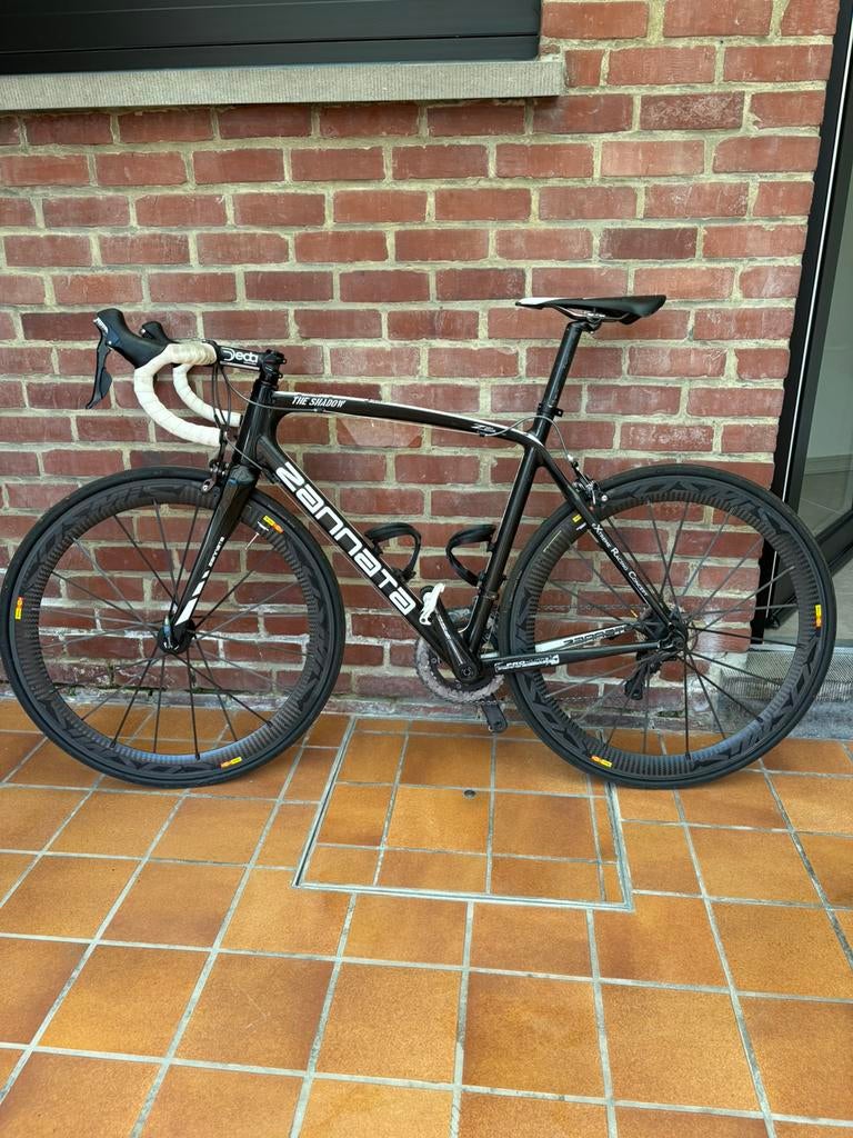 Velo carbone zannata z81, Vélos & Vélomoteurs, Enlèvement ou Envoi, Comme neuf, Carbone