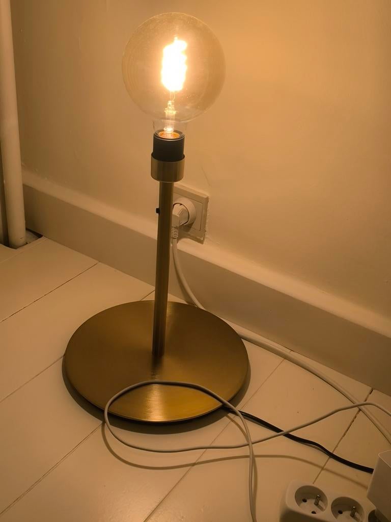 Lampadaire en laiton, Maison & Meubles, Enlèvement