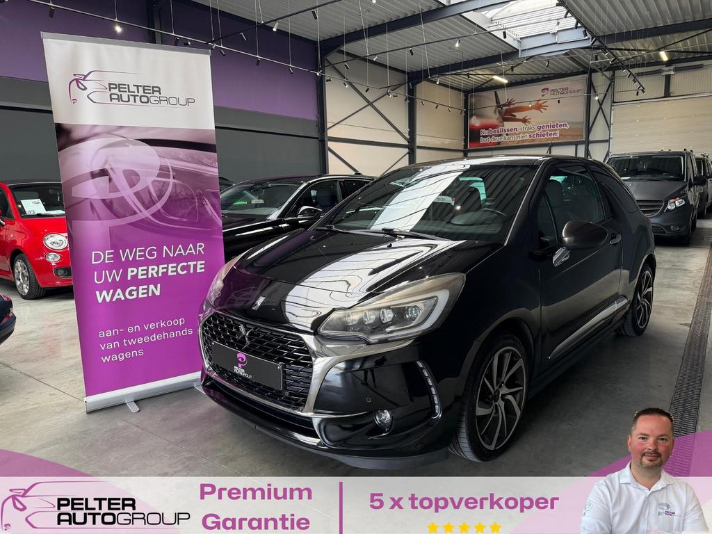 Citroen DS3 1.2i pure tech 1ste eig. Navi Camera, 0 kg, 1199 cc, 0 kg, Zwart