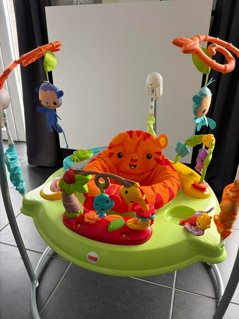 Fisher Price Jumperoo Rainforest, Ophalen, Zo goed als nieuw